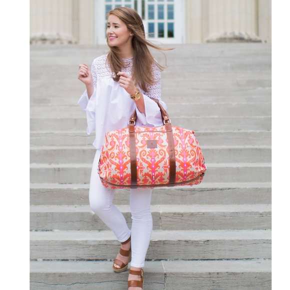 Barrington Handbags - Like new Barrington Kate Captain's Weekender Bag